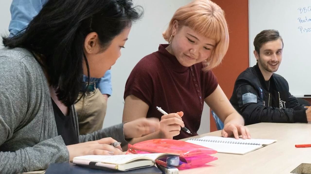 Language border. Special courses.